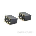 2.54mm 피치 암 헤더 커넥터 SMT 8P